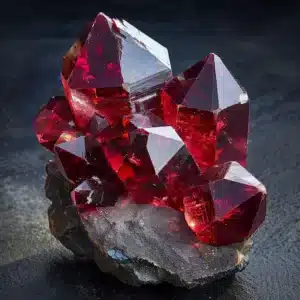 Birthstones garnet