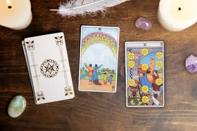 Gana a lo grande con el Tarot: El 10 de Pentáculos y el 10 de Copas