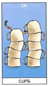 Deck Review The Catomancy Cups 09 tarot answers February 2025