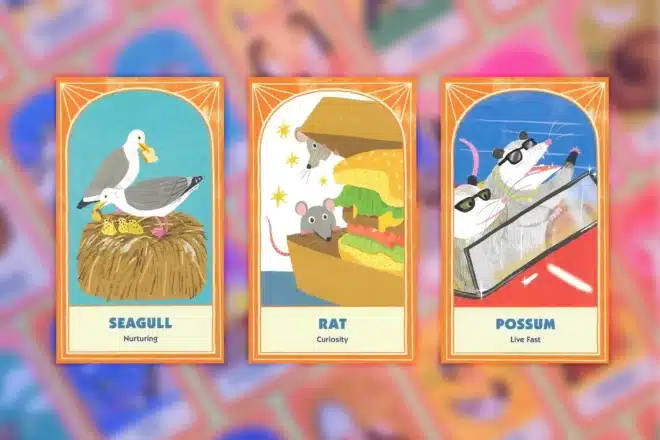 Deck Review: The Trash Animals Oracle