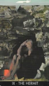 Ferenc Pinter Tarot The Hermit