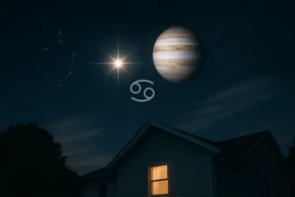 Venus Jupiter conjunction in Cancer