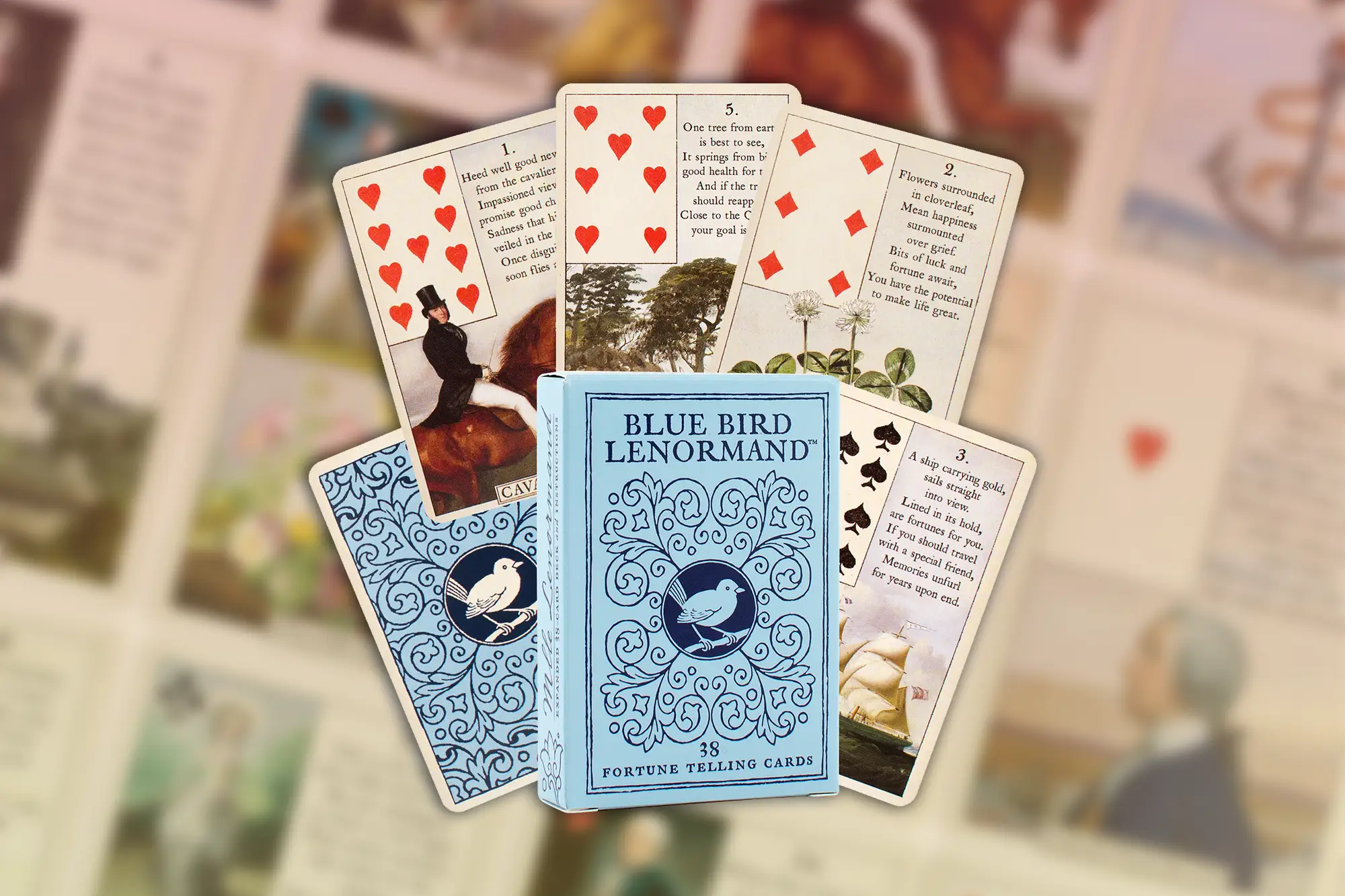Deck Review - Blue Bird Lenormand Oracle