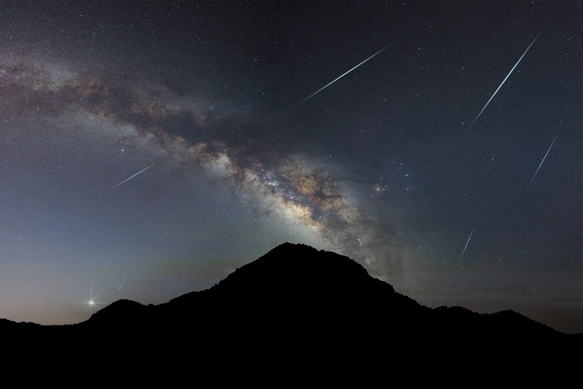 Draconid meteor shower