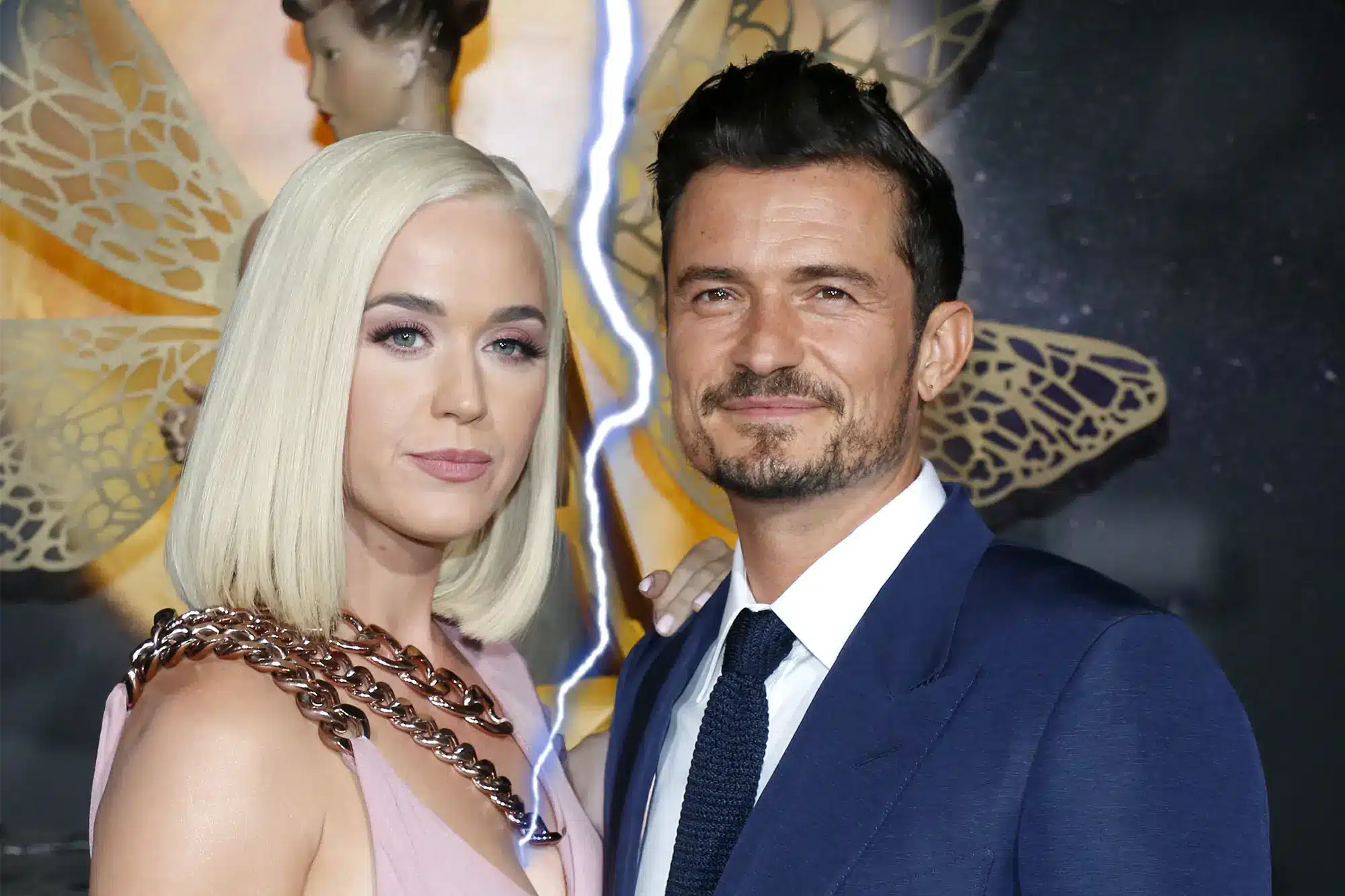 Katy Perry and Orlando Bloom