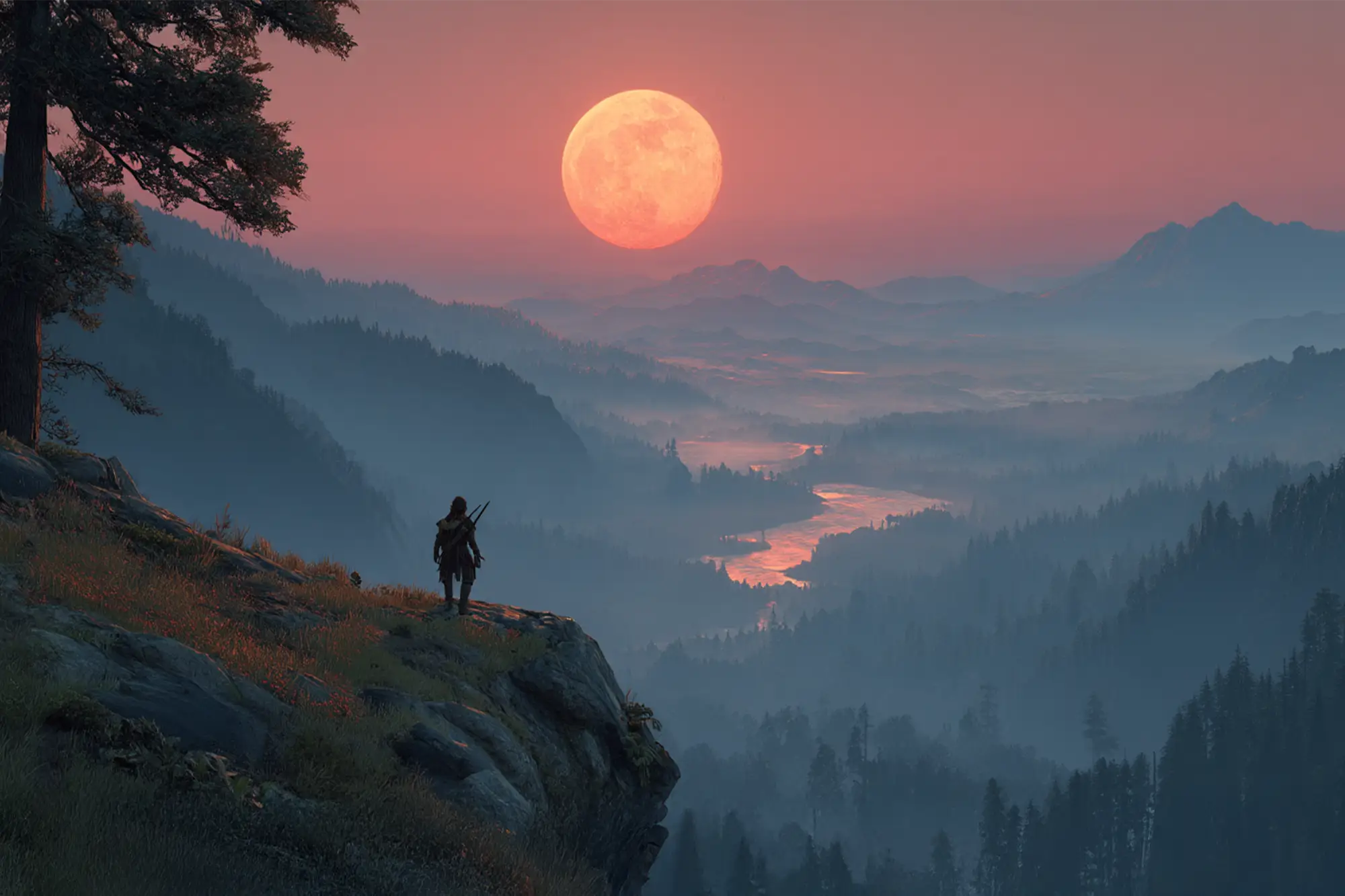 The Hunter’s Moon Illuminates the Night on October 6, 2025