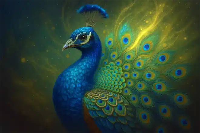 Symbolisme spirituel et signification du paon