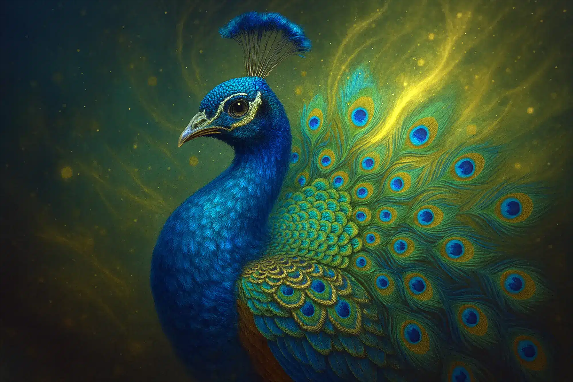 Symbolisme spirituel et signification du paon